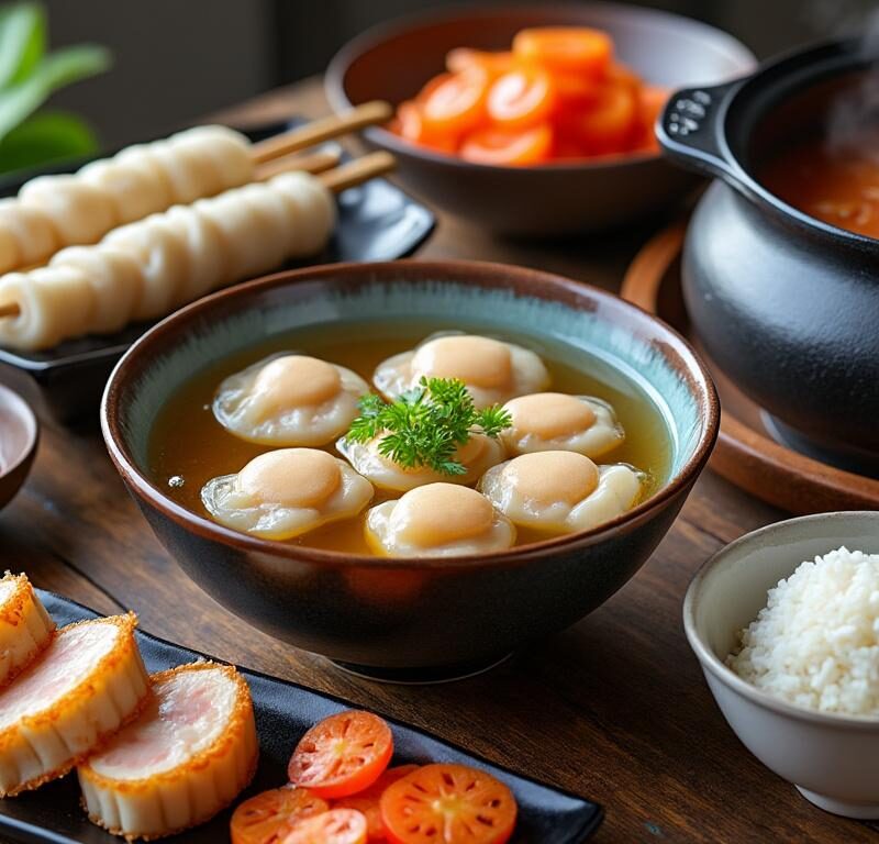 découvrez nos recettes authentiques de délices à base d’eomuk, le gâteau de poisson coréen, et apprenez à préparer des accompagnements savoureux pour un repas traditionnel et gourmand.