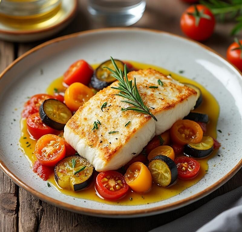 découvrez notre recette savoureuse de dos de cabillaud à la provençale, parfaite pour régaler 4 convives avec des saveurs méditerranéennes authentiques.