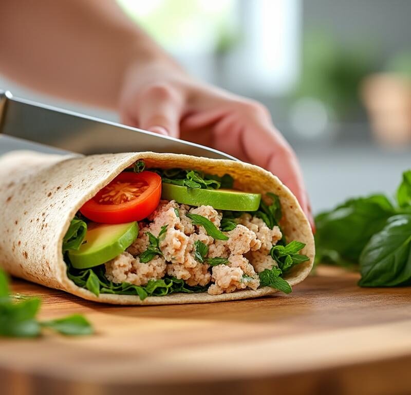 découvrez comment préparer un wrap au thon sain et délicieux en quelques étapes faciles. une recette rapide et gourmande pour un repas équilibré.