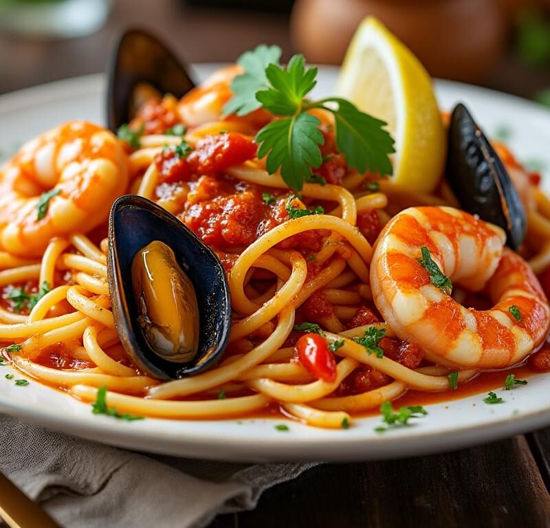 découvrez la recette savoureuse des spaghettis aux fruits de mer, un délice marin facile à préparer pour régaler vos papilles.