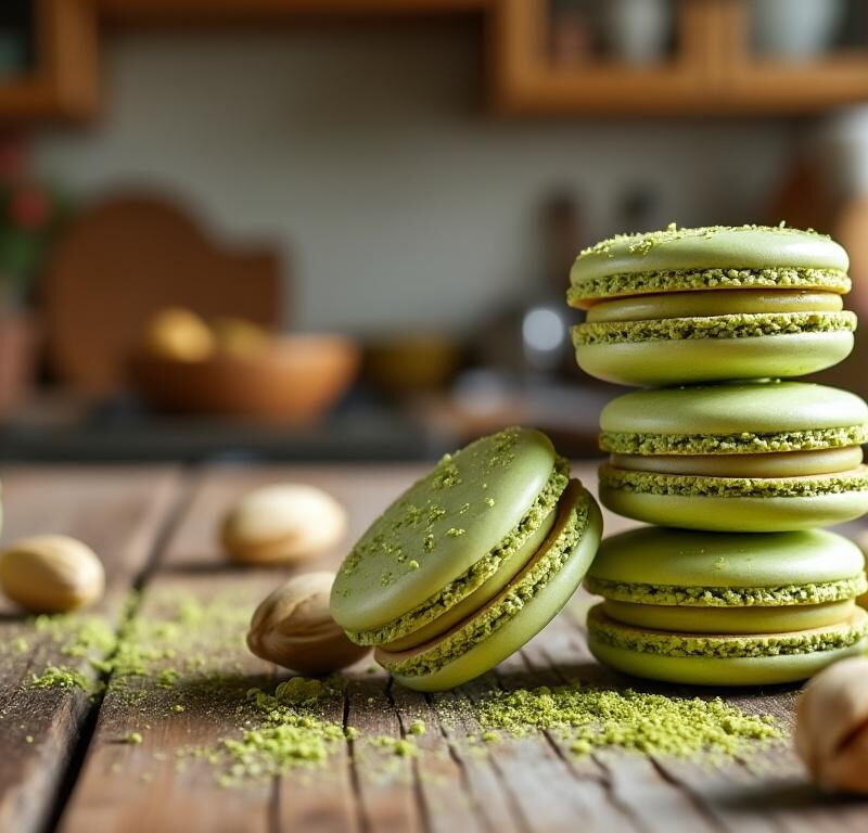 découvrez notre recette facile de macarons à la pistache pour des douceurs irrésistibles, parfaites pour impressionner vos invités ou vous faire plaisir.
