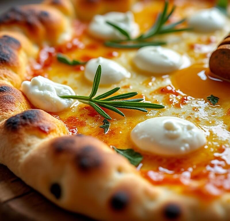 découvrez notre recette gourmande pour préparer une pizza chèvre miel fondante à la mozzarella, alliant douceur et saveurs authentiques pour un délice garanti.