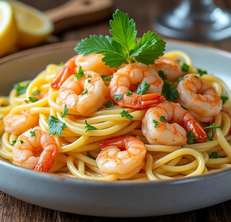 découvrez notre recette savoureuse de tagliatelles aux crevettes, simple et détaillée étape par étape pour un plat délicieux à savourer en toute occasion.